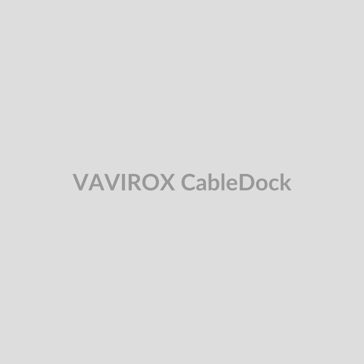 VAVIROX CableDock Organizer